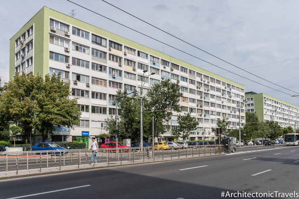 Sector In Bucharest Romania Socialist Architecture