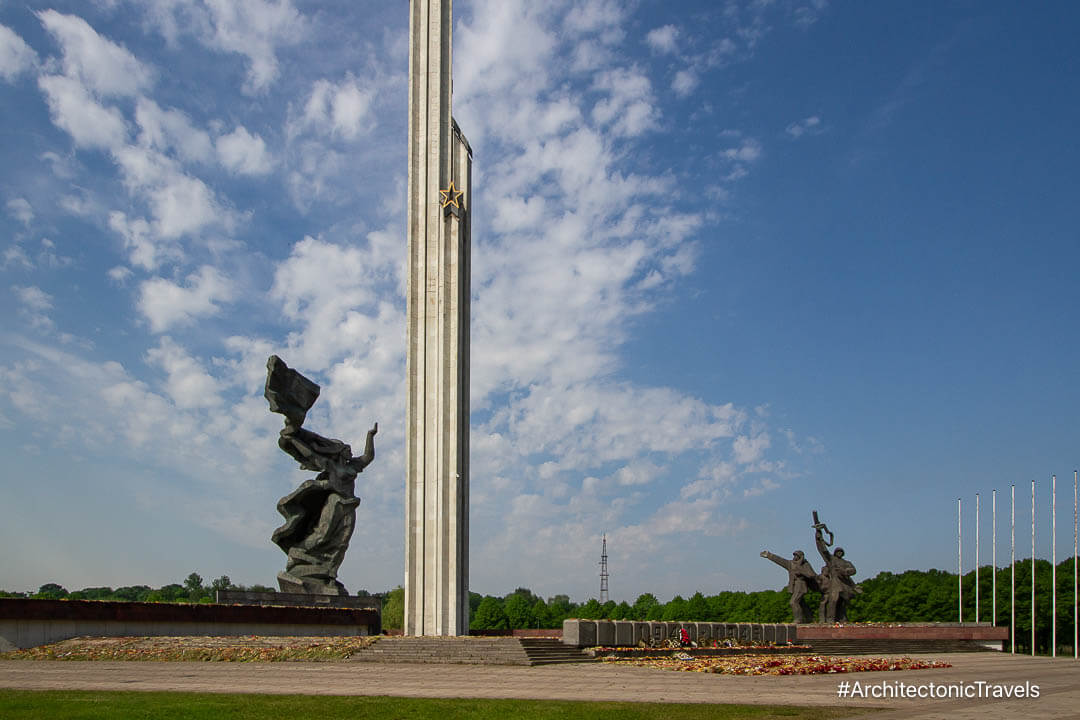 Victory Memorial to Soviet Army Riga Latvia-7