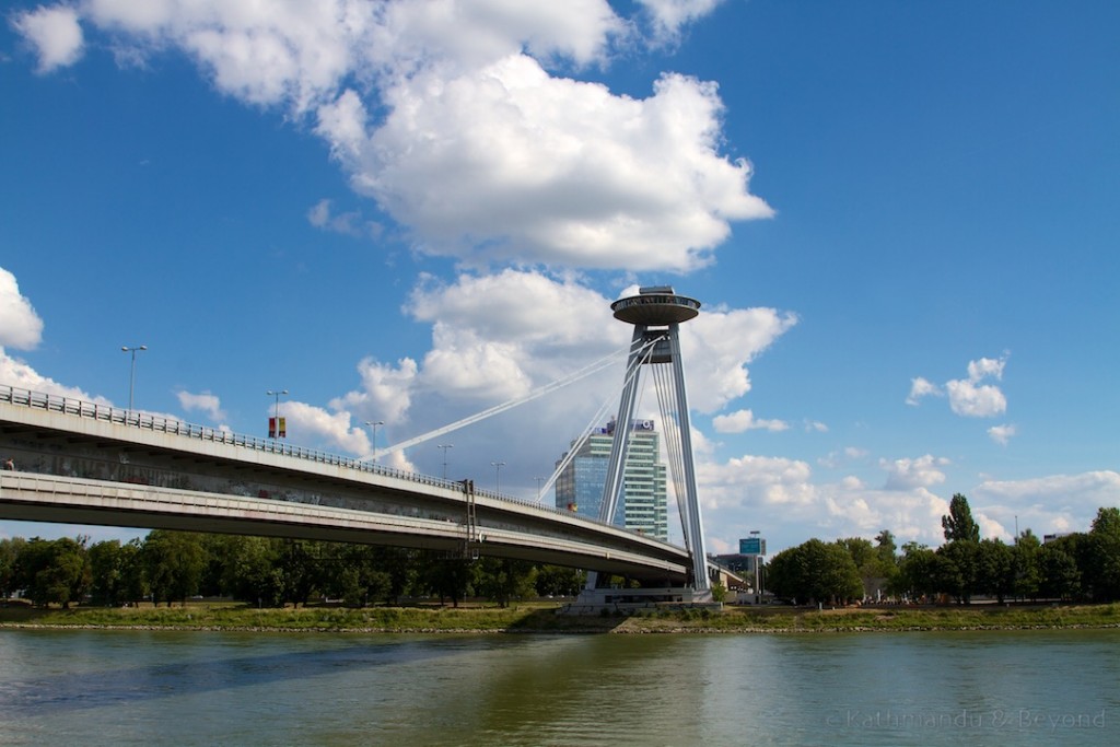 Most SNP (UFO Bridge) In Bratislava, Slovakia | Modernist