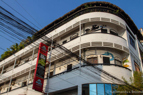 Distinctive Architecture in Phnom Penh, Cambodia