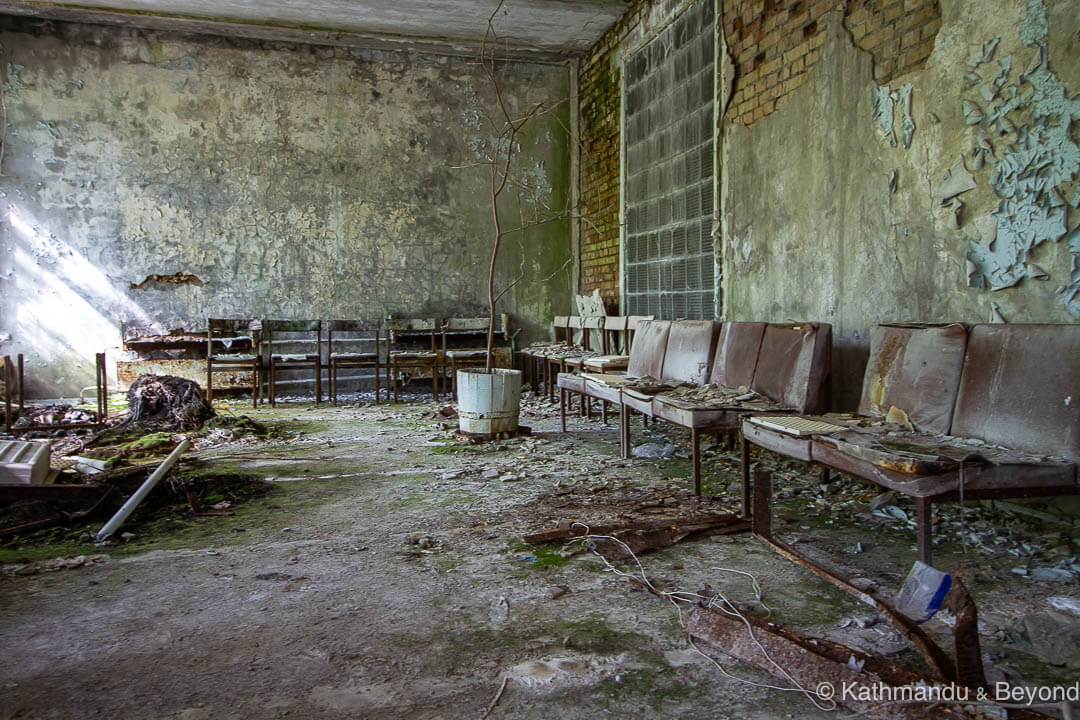 City Hospital No. 126 Pripyat town Chernobyl Exclusion Zone Ukraine-2