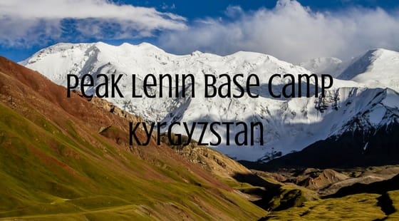 Staying at Peak Lenin Base Camp in Kyrgyzstan