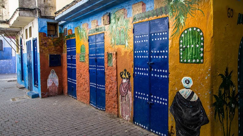 Street Art in Tangier, Morocco