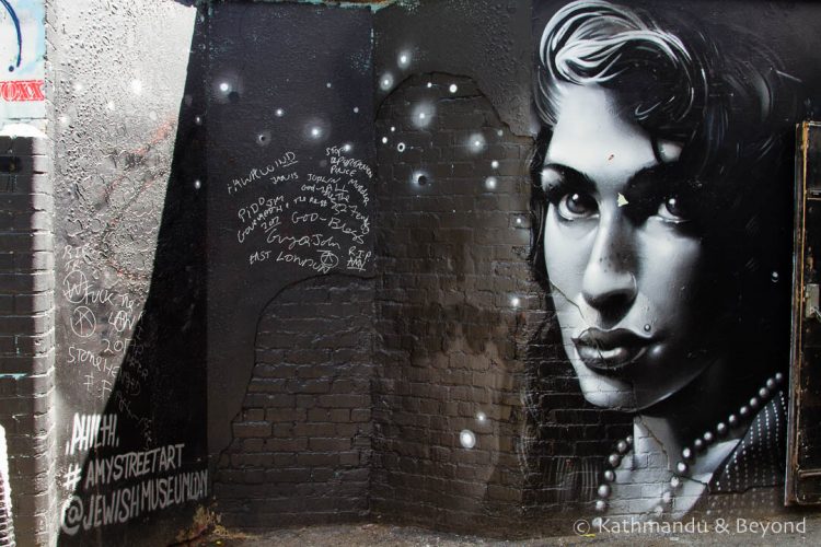 Amy Winehouse Street Art Trail in Camden | London