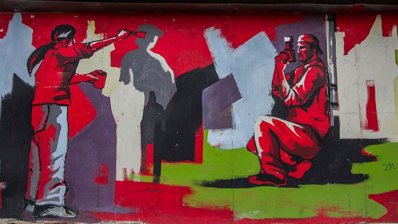 Seeking out Street Art in Skopje, Macedonia