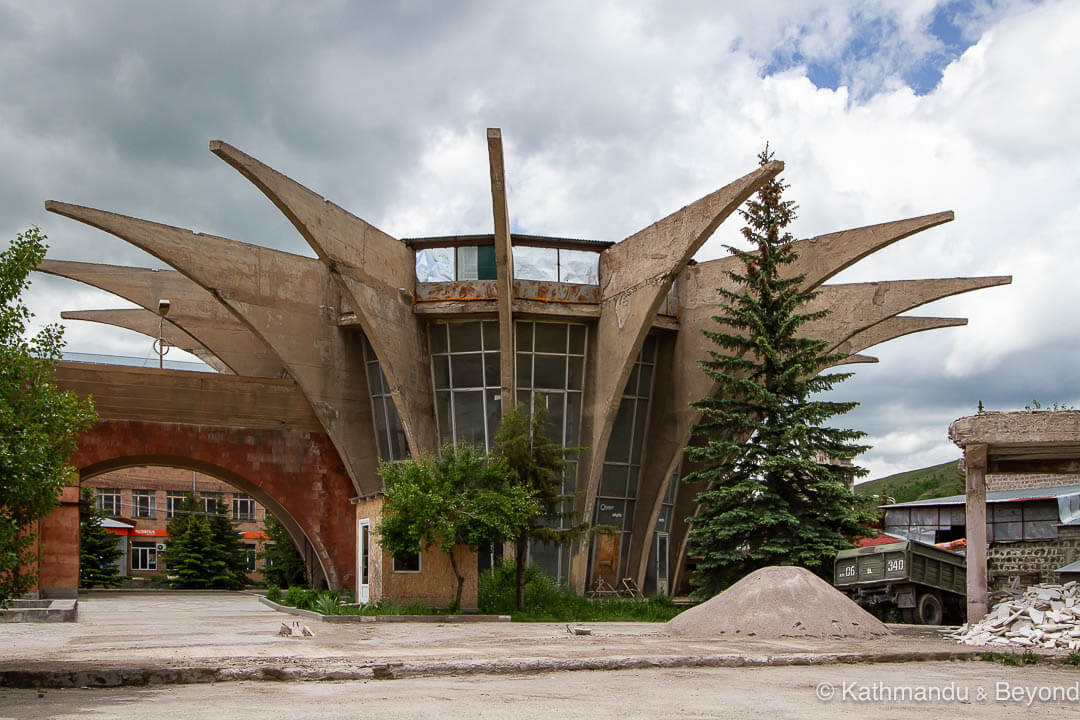 Former Central Bus Station Hrazdan Armenia-14