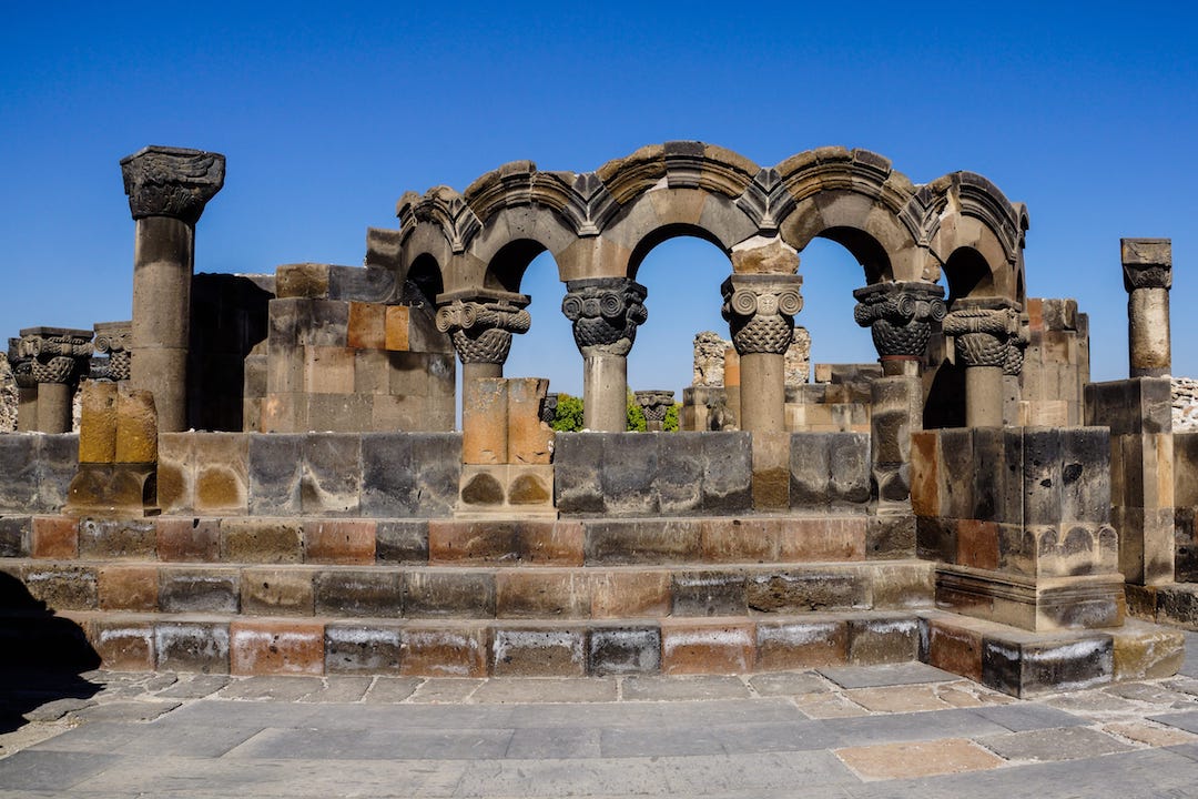 Zvartnots Cathedral | Day trips from Yerevan