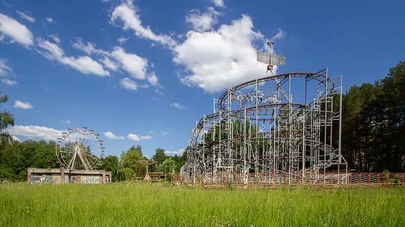 An Abandoned Amusement Park in Elektrenai Lithuania Jet Star 2