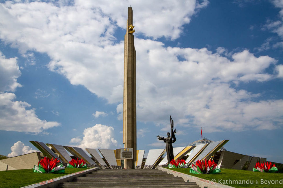 Minsk Hero-City Obelisk in Minsk, Belarus | Soviet architecture