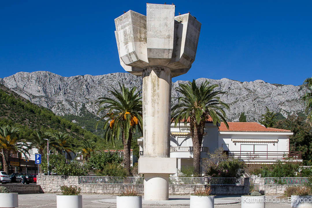 Monument to the National Liberation War Zaostrog Croatia-4