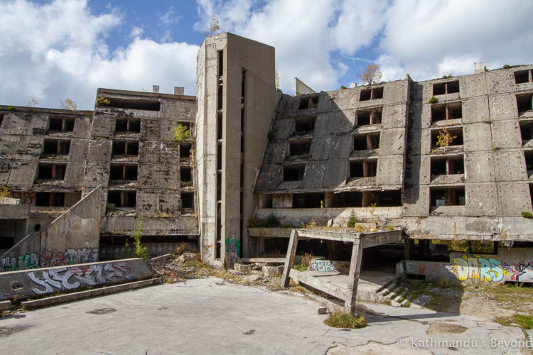 Abandoned Hotel Igman in Bosnia & Herzegovina | Socialist architecture