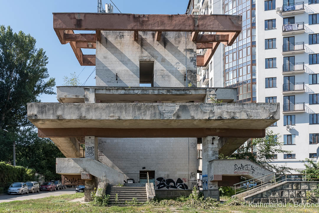 Former Cable Car Station Chisinau Moldova-2