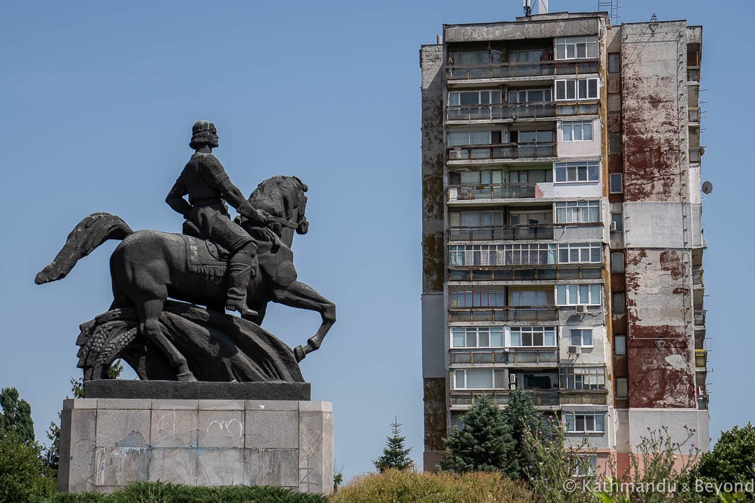 Monument Dobrotitsa Dobrich Bulgaria-8