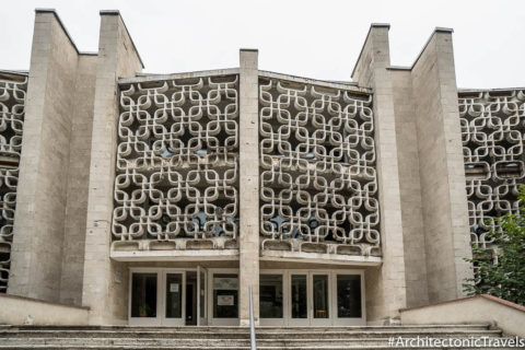 Central Library of Bender in Bendery, Transnistria | Soviet architecture