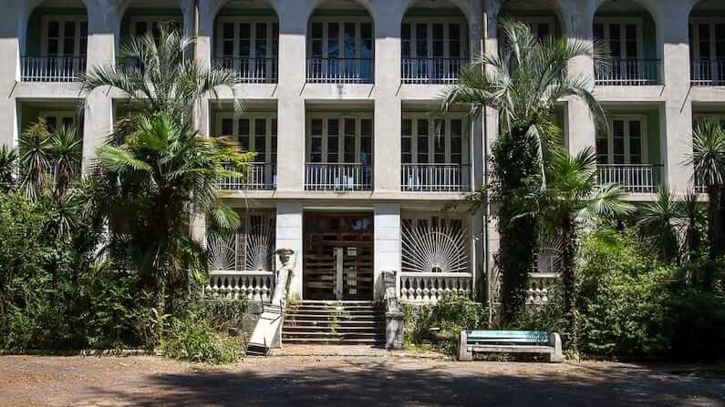 Abandoned Abkhazia: Former Medical Centre in Sukhumi