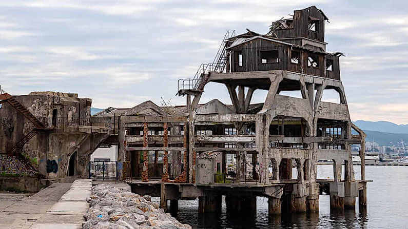 Abandoned Croatia: Former Torpedo Launch Station in Rijeka