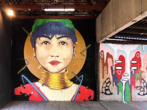 The best Urban Art, Grafitti and Street Art in Chiang Mai, Thailand