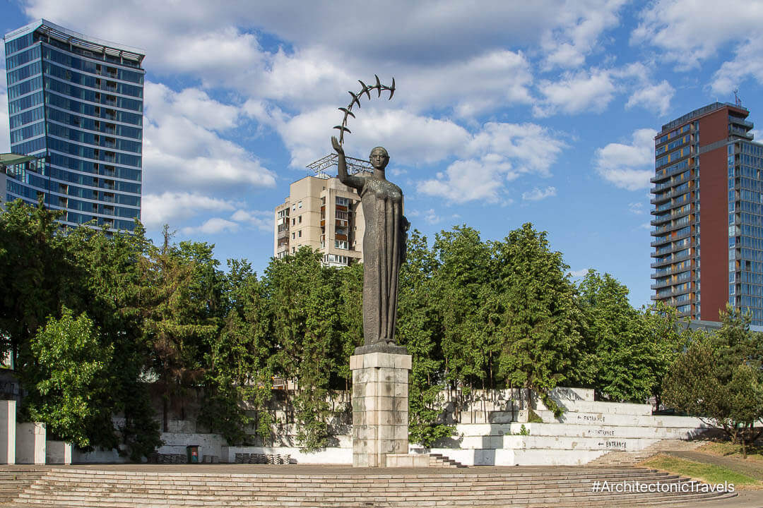 The First Swallows monument Vilnius Lithuania