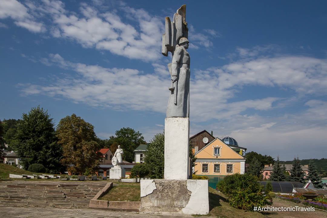 World War II Memorial Kremenets Ukraine-1